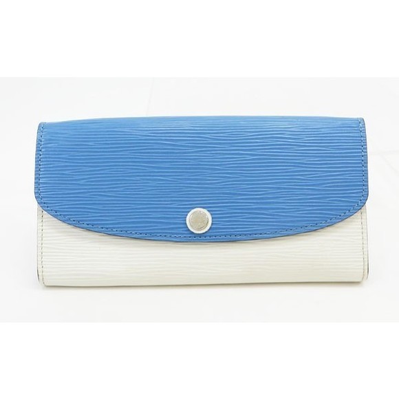 Louis Vuitton Leather Wallet Emily Portefeuille Epi - Picture 1 of 3